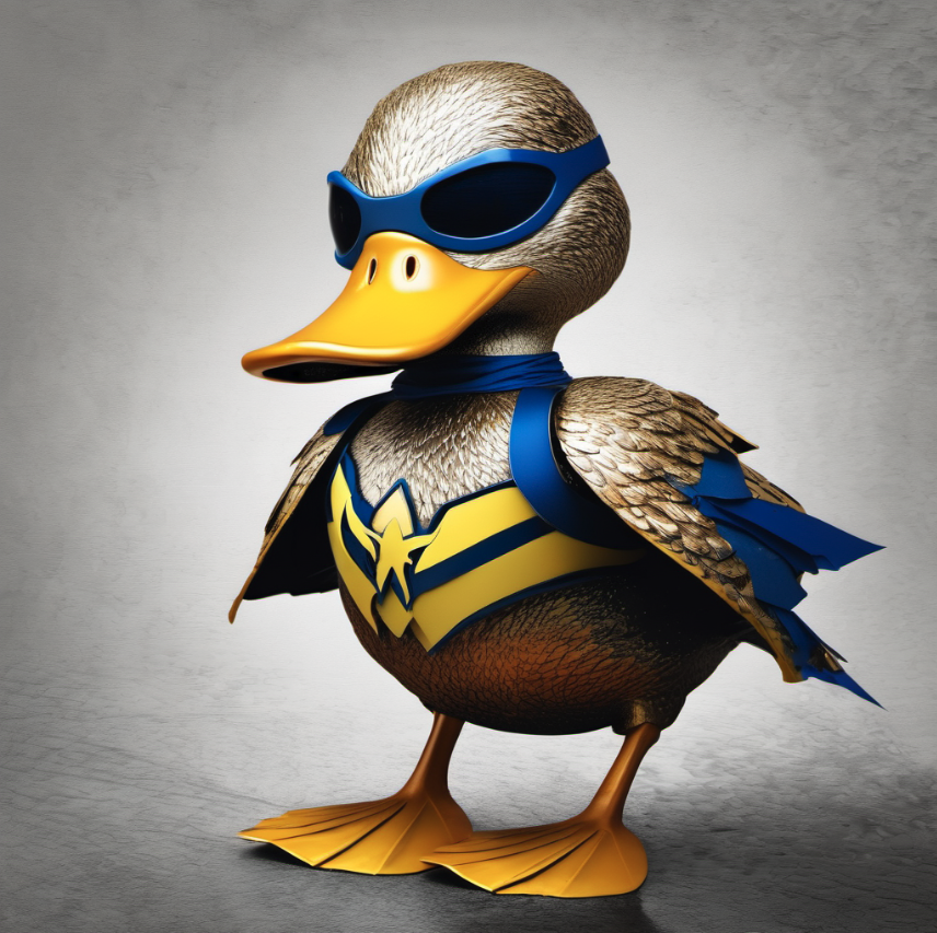 super hero duck profile image